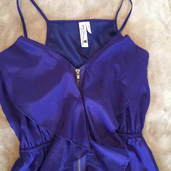 Purple cocktail dress medium - Picture 2 of 3